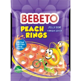 BEBETO PEACH RINGS ED 80GX12X6
