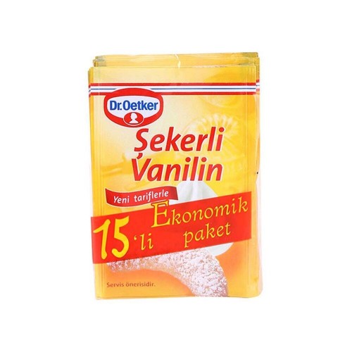 DR OETKER SEKERLI VANILIN 15 LI